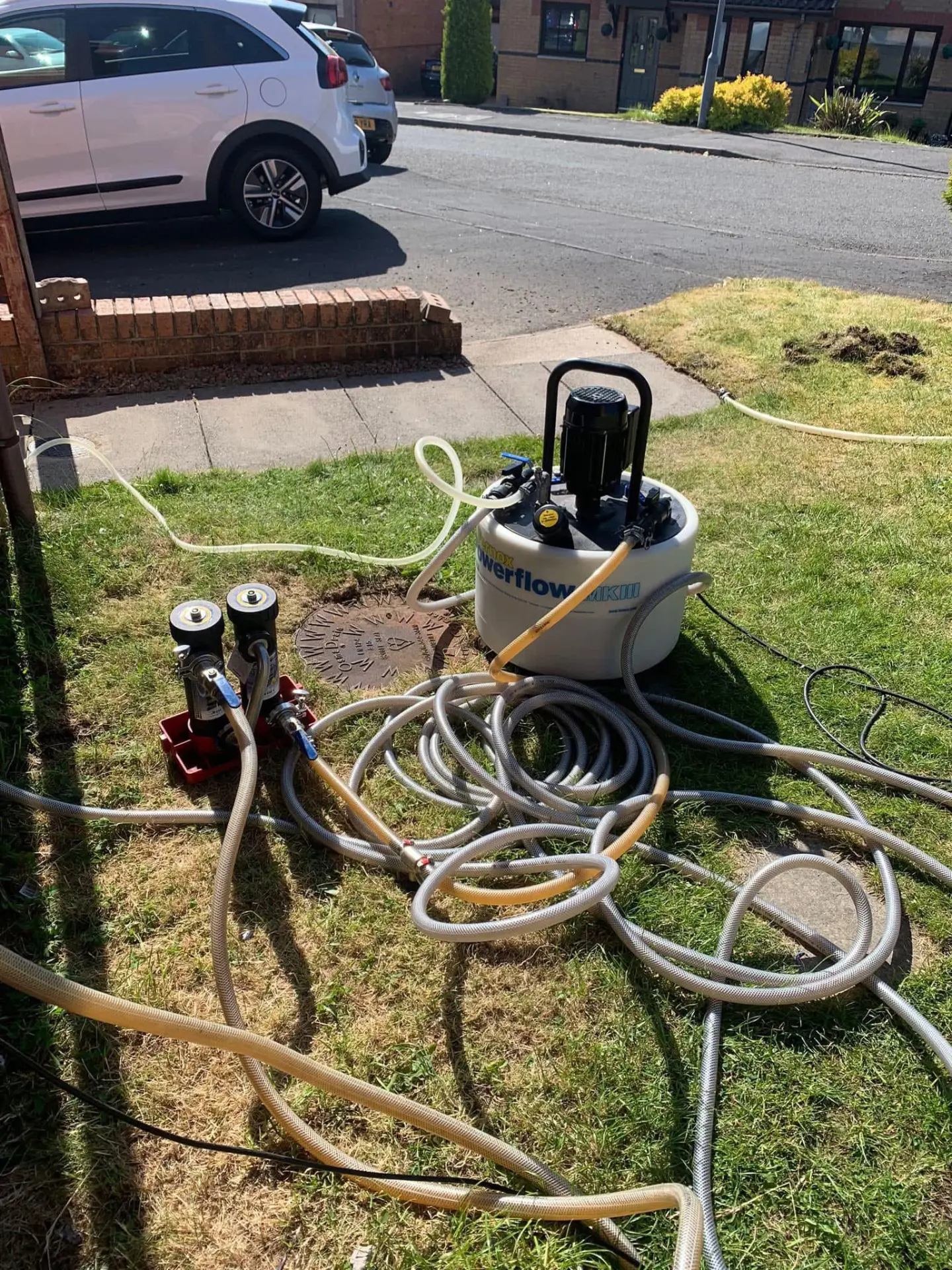 Powerflushing by Pioneer Gas Services
